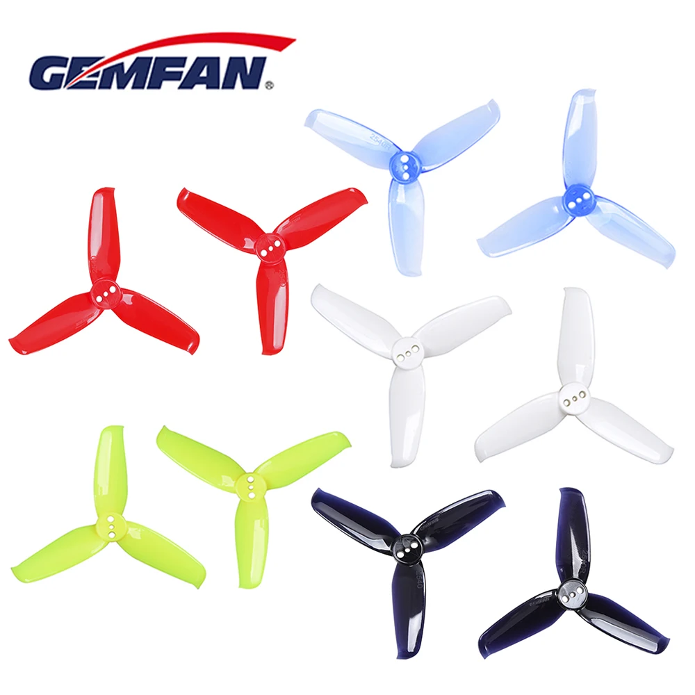 Gemfan Flash 2540 2.5X4X3 2.5inch 3-Blade Propeller 1.5mm for RC FPV Freestyle 2.5inch Toothpick Cinewhoop Ducted Drones