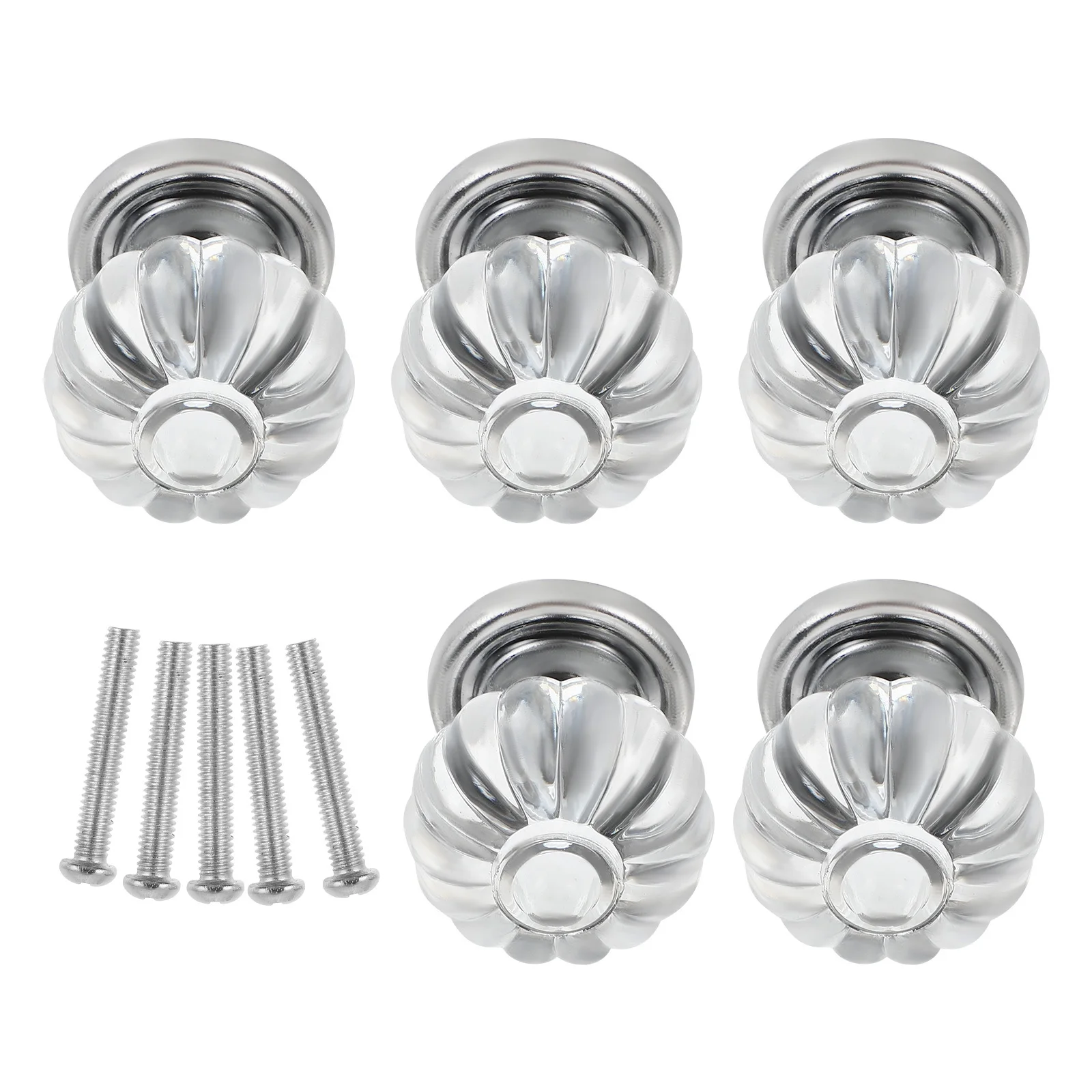 

5pcs Crystal H les Knob for H les Wardrobe Closet Storage Door Door Pull H Hardware