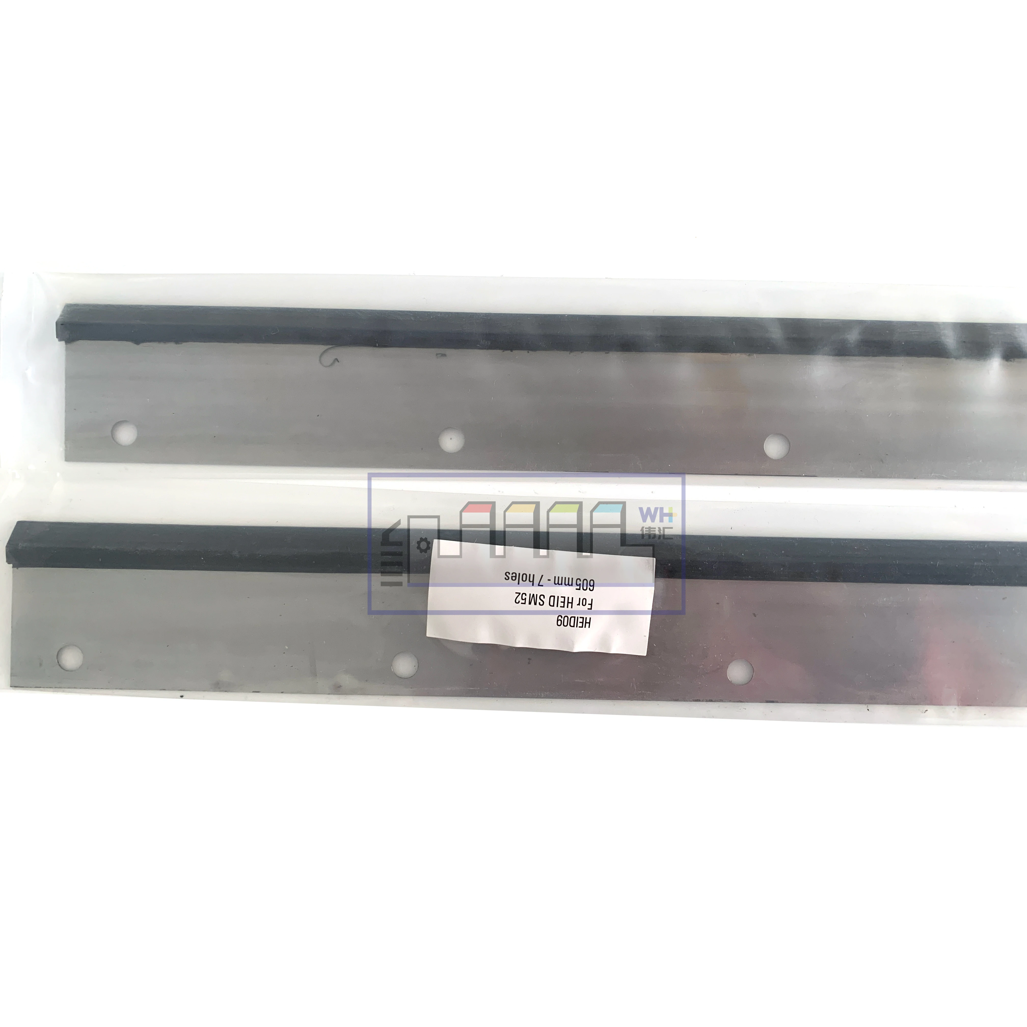 1 Buah Pisau Cuci SM52 Offset G2.010.502 605*46*0.5Mm 7 Lubang Bagian Cetak Heidelberg SM52