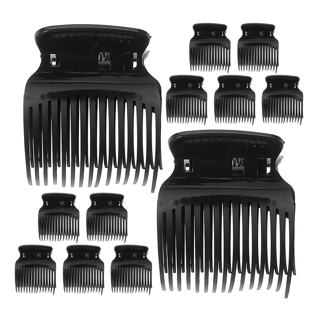 

12pcs Hot Roller Clips: Hair Styling Claw Clips For Women Girls Heat Resistant Curler Clamps Replacement For Salon Travel Use,