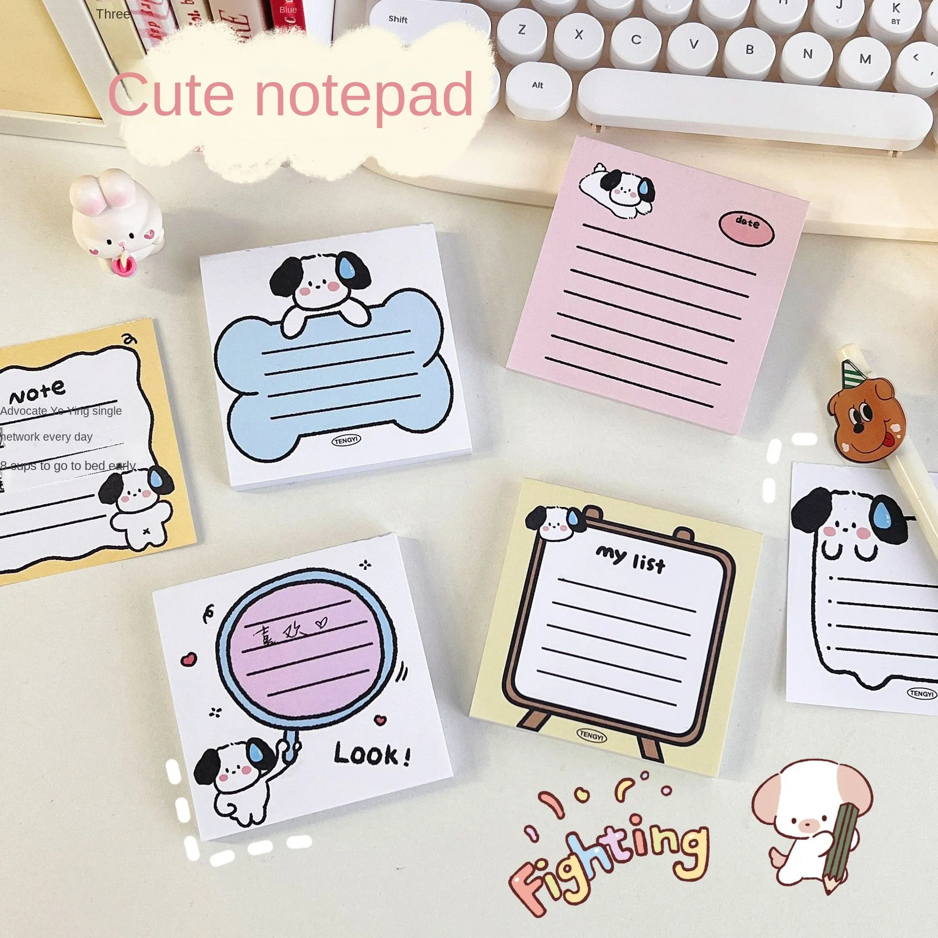 Cartoon Cute Note Stickers Sticky Notes And Convenient Message Stickers