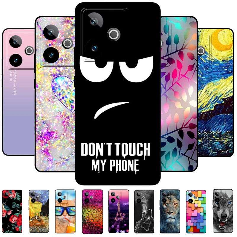 Funda لـ Realme GT7 RMX6688 حافظات عصرية من السيليكون الناعم غطاء خلفي لهاتف Realme GT 7T RMX5085 واقي كابا GT7 / GT7T 5G Coque