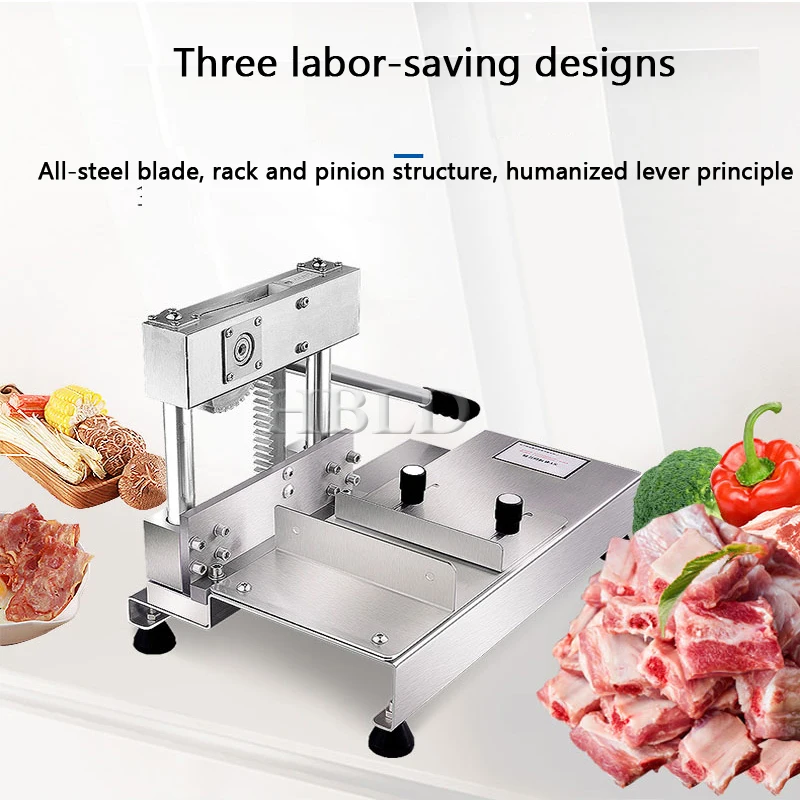 Handmade Meat Cutting Estimation Commercial Household Frozen Chicken, Duck, And Fish Cutting Machine