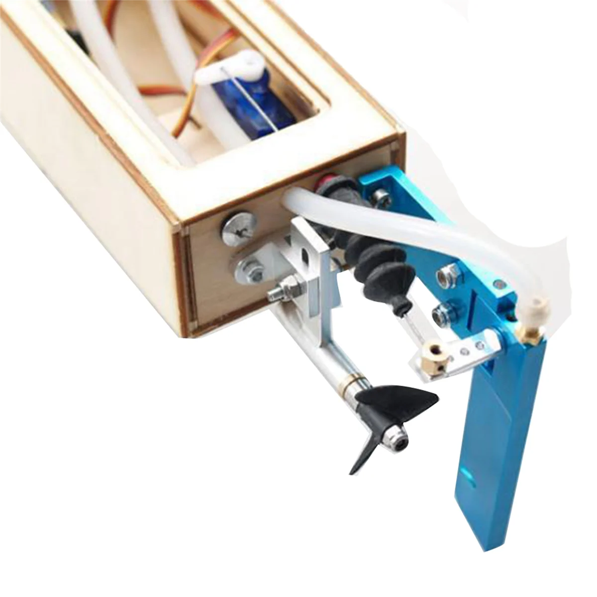 الجديد RC قارب سريع خشبي سبونسون مداد الروبيان سرعة قارب نموذج أطقم راديو التحكم عن بعد قارب سريع ، نموذج واحد