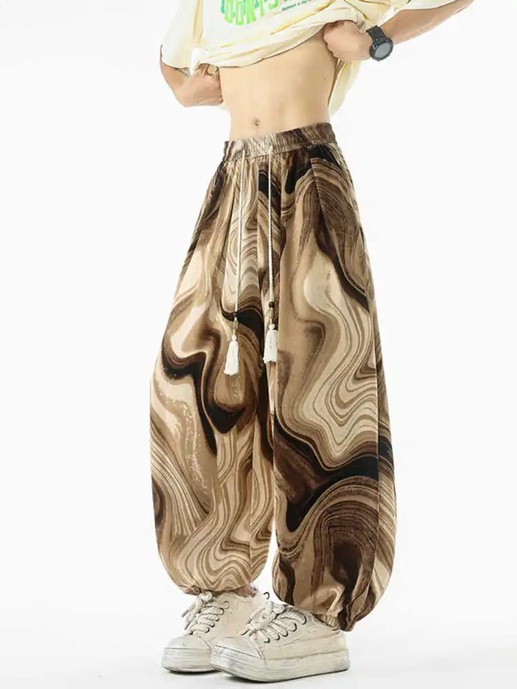 

Women Baggy Lantern Pants Oversize Sweatpants with Elastic Band Harajuku Japanese 2000s Style Y2k Vintage Trousers Clothes 2025