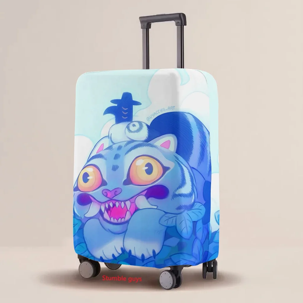 

Kpop Demon Hunters Чехол для багажа Эластичный защитный чехол с мультяшным принтом Универсальные аксессуары для чемодана ​