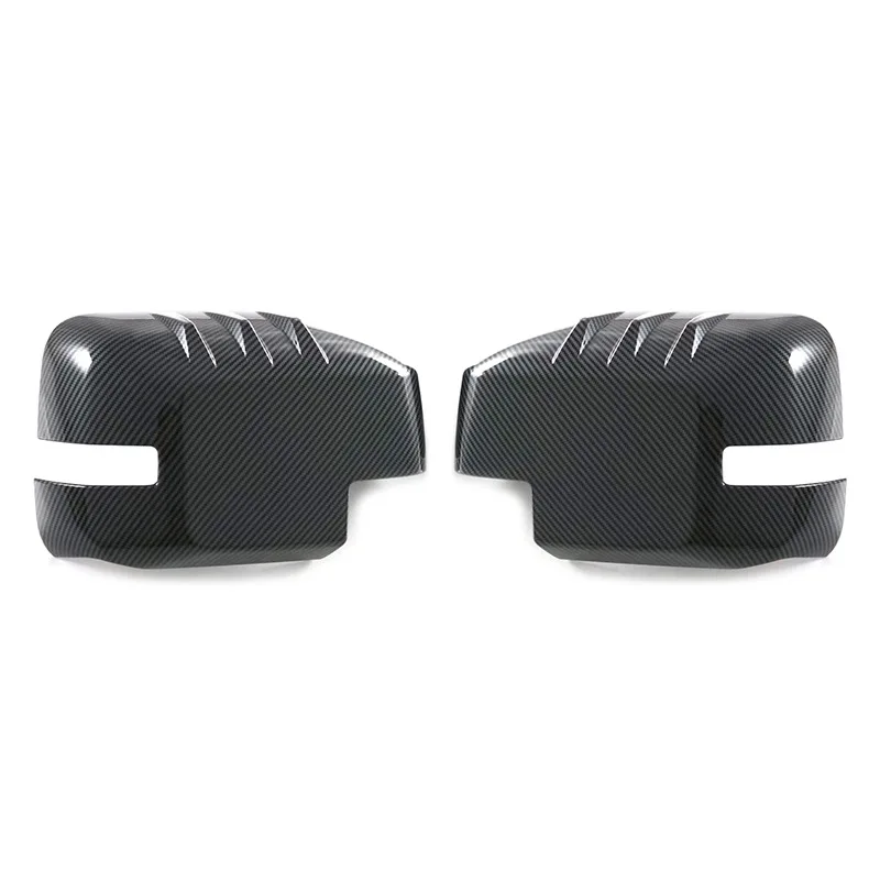 Car Upgrade ABS Plastic Door Mirror Cover With LED For Ford Bronco U725 Car Decoration Car Rearview Accessories Car Styling