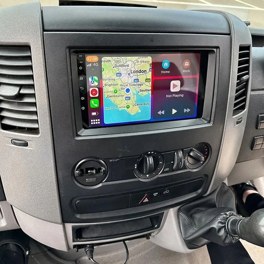 Car Stereo Radio for Mercedes-Benz Sprinter 2006-2017 9''Android15 Car Navigation System with CarPlay Android Auto  Base Model