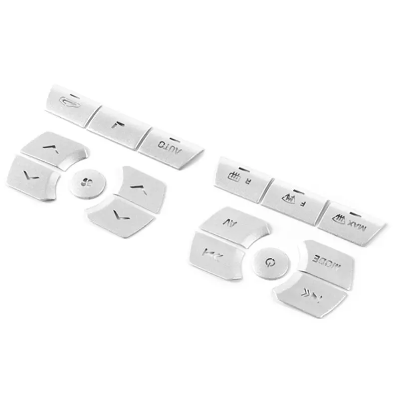 

Наклейка-накладка на кнопки центрального управления климат-контролем и мультимедиа A30F для Jaguar XF 2012-2015, высококачественная