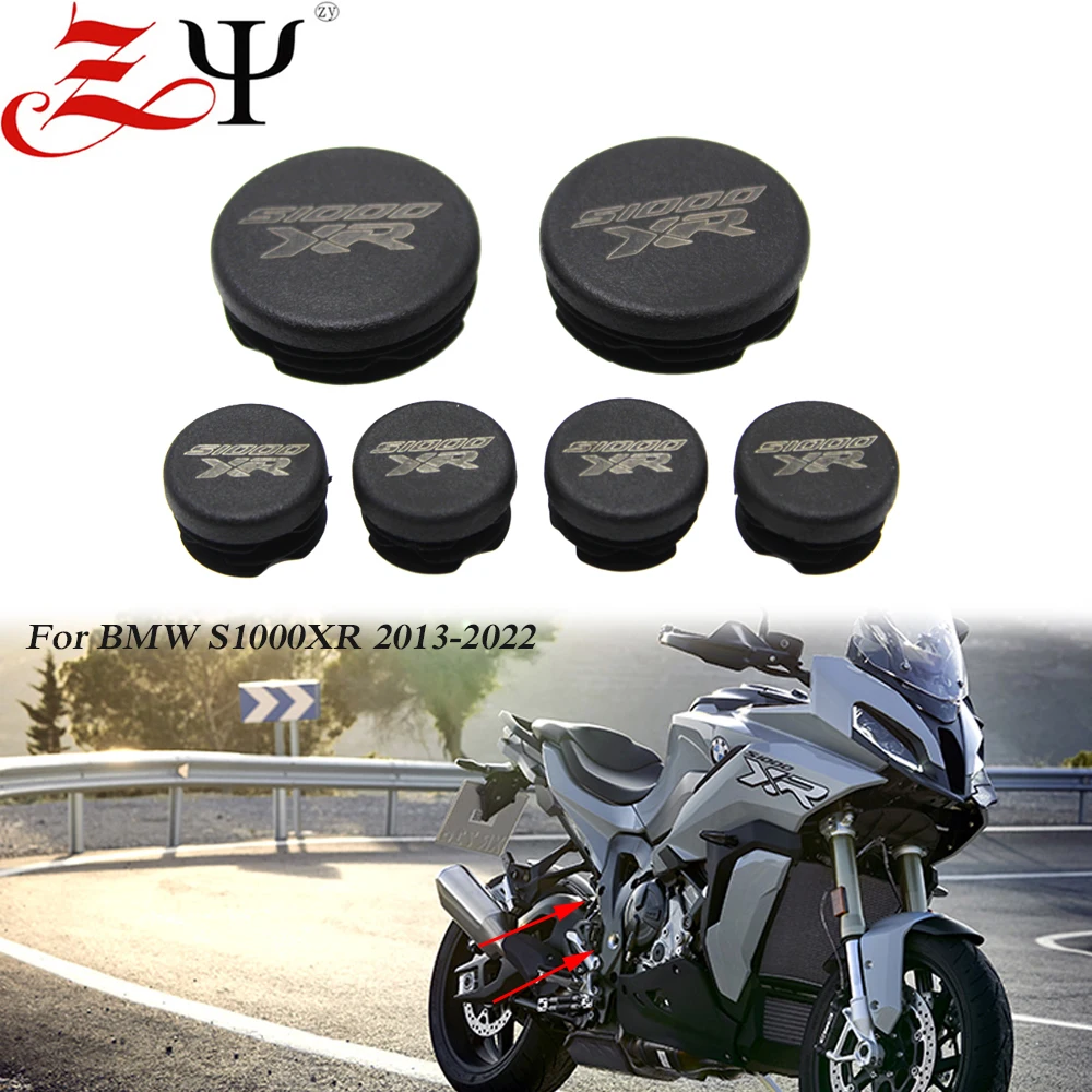 

For BMW S1000XR S 1000 XR S100 2013-2022 2014 2015 2016 2017 Motorcycle Frame Hole Cover Caps Plug Decorative Frame Cap Set