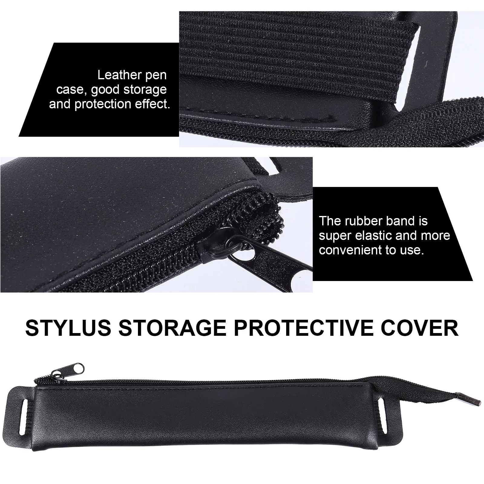 Stylus Protective Cover for Tablet Pencil – Zipper Closure, Elastic Band, Premium Craftsmanship