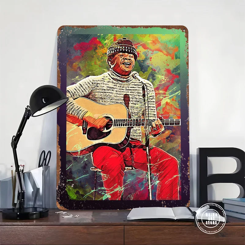 BILL WITHERS Poster Customized Vintage Metal Signs Wall Art Retro Tin Plaque for Luxury Decoration Gaming Home Decorations House