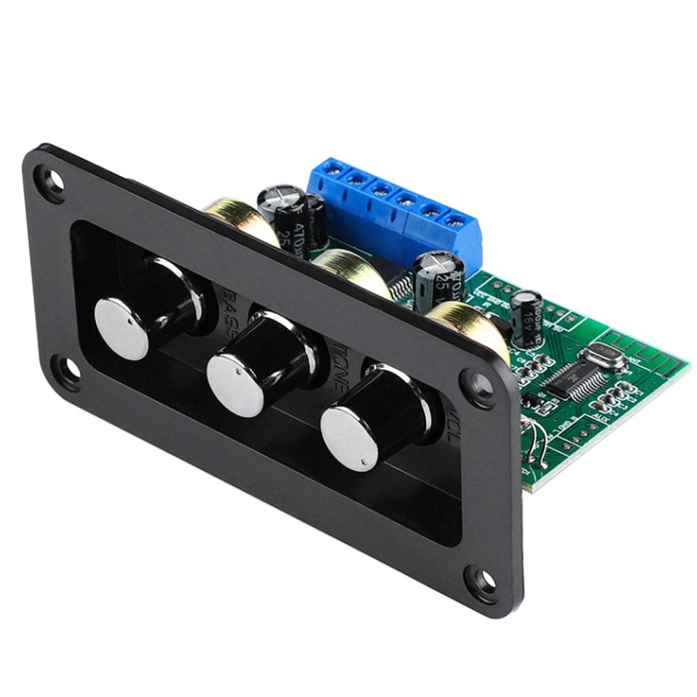 Bluetooth 5.0 Subwoofer Power Amplifier Board 30W 8 Ohm Speaker Sound Amplifier Mono Amplificador with Tweeter USB