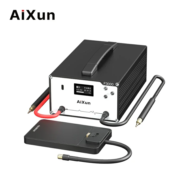 Aixun F3000 Farad Capacitor Spot Welding Machine Touch Solding For Mobile Phone Lithium Battery Cell DIY Solder Repair Tool