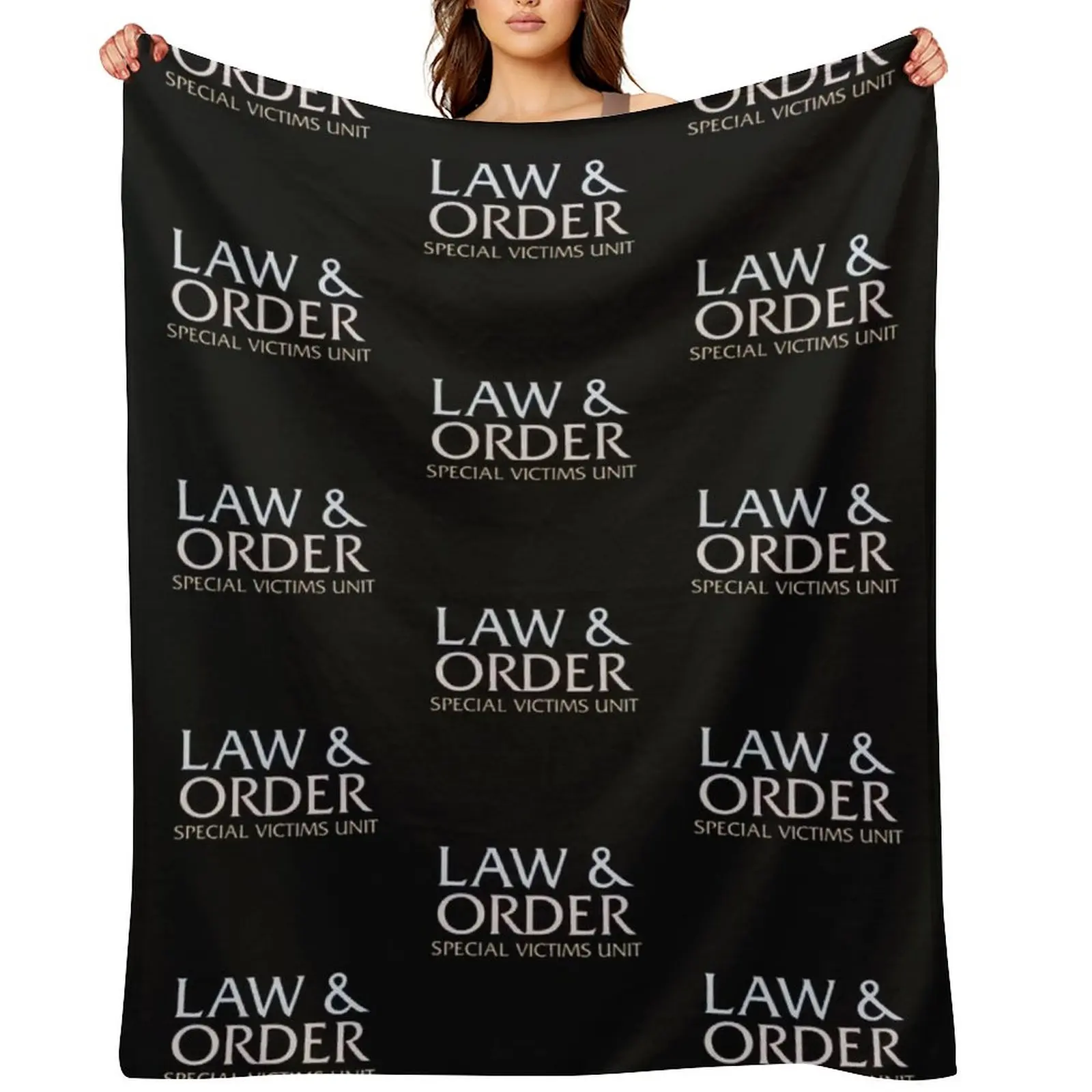 

Law and Order SVU Throw Blanket Luxury Thicken Beautifuls Camping Beach Blankets
