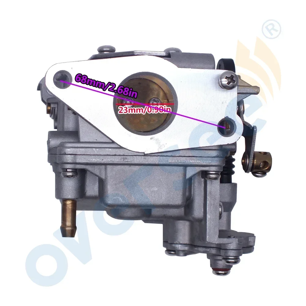 66M-14301 Boat Engine Carburetor For Yamaha 4 Stroke 15hp F15 Parsun Hidea HDF20H F20 66M-14301-12 66M-14301-30 18-34600