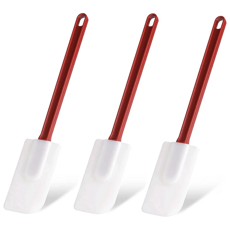 Silicone Spatula Commercial Spatula Heat Resistant Silicone Spatula Dishwasher-Safe, For Mixing, Frying