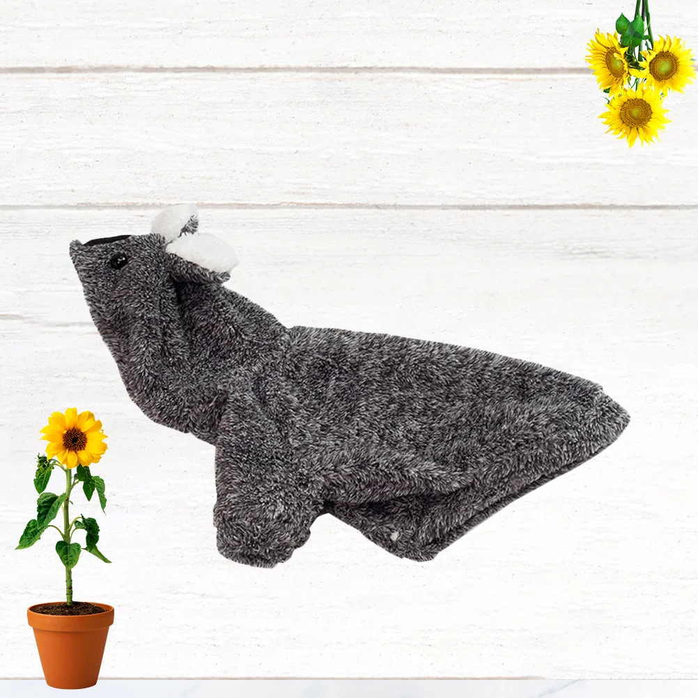 1pc Pet Dog Clothes Garment Costume Koalas Shape Design Pet Supplies for Dog Puppy (Size S Black) coat for pet