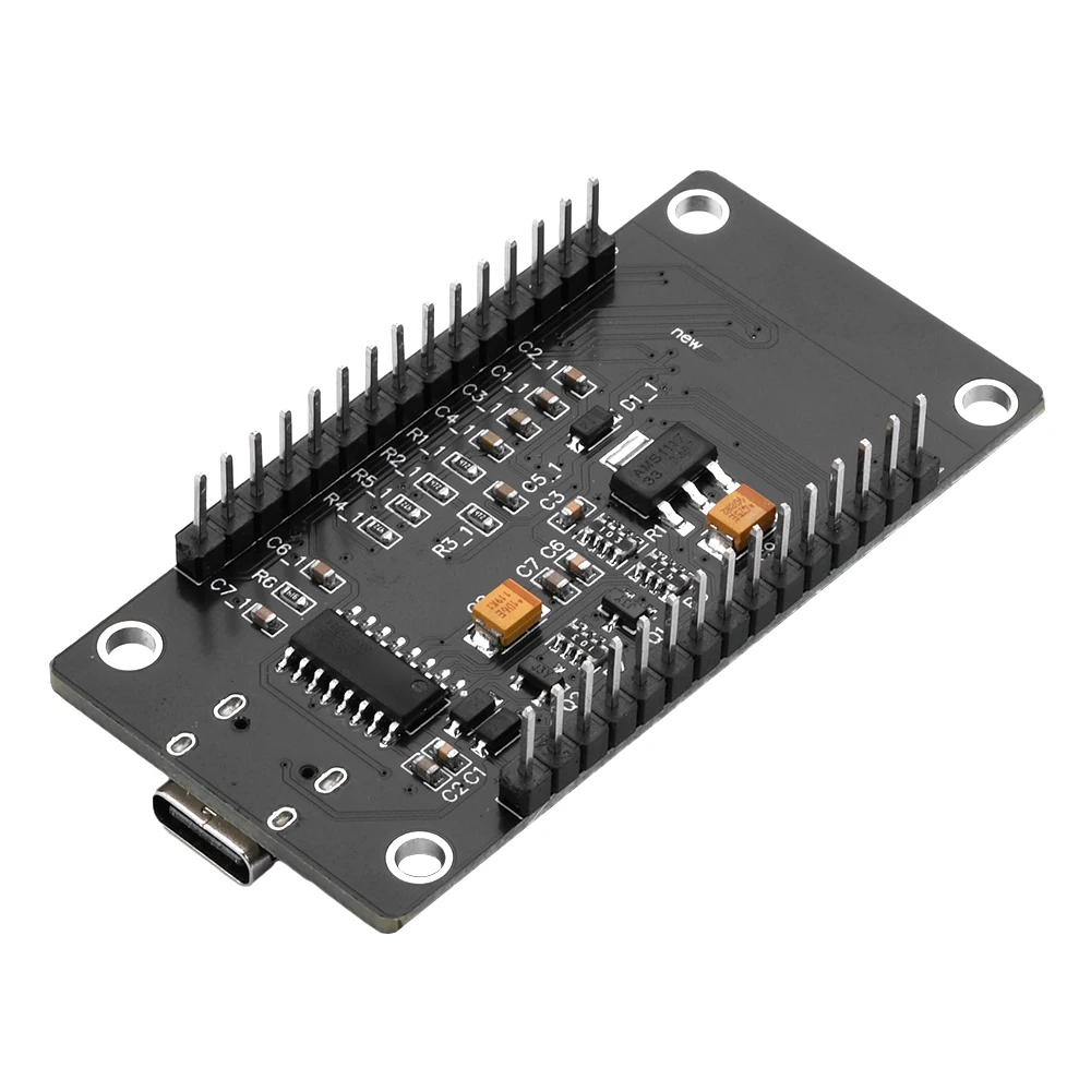 แผงโมดูลบอร์ดเพื่อการพัฒนา WiFi Esp8266 Ch340C พร้อมหน้าจอ OLED สีฟ้า0.96จอแสดงผลสีเหลืองสำหรับ ESP8266 Arduino/micropithon