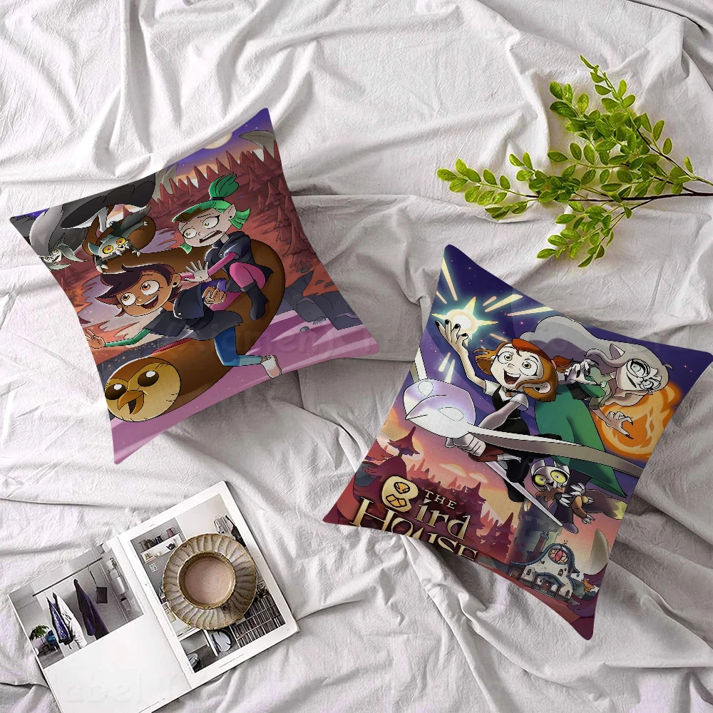 Cartoon The O-Owl Housepillow Cover Sofa Cushion Cover Home Room Decoration Children Gift