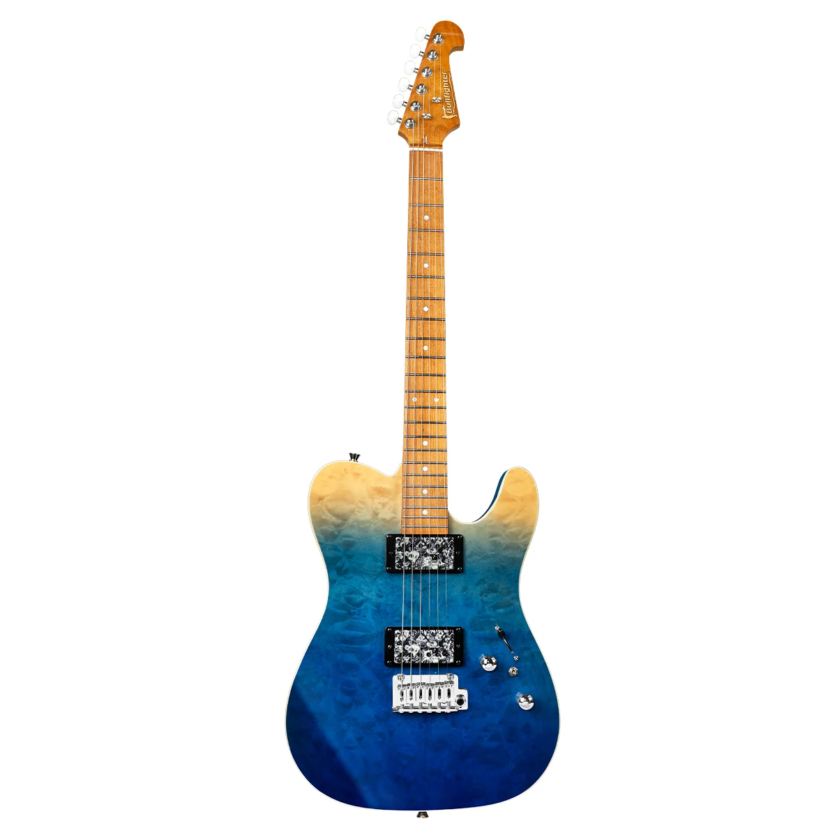 

D-230 Blue Red High Quality Factory Wholesale Customize 6 strings Gradient Blue Cheap electric guitar