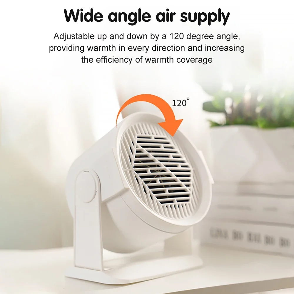 Portable Heating Fan Warm Blower Portable Desktop Household Wall Home Heating Stove Radiator Warmer Machine For Winter