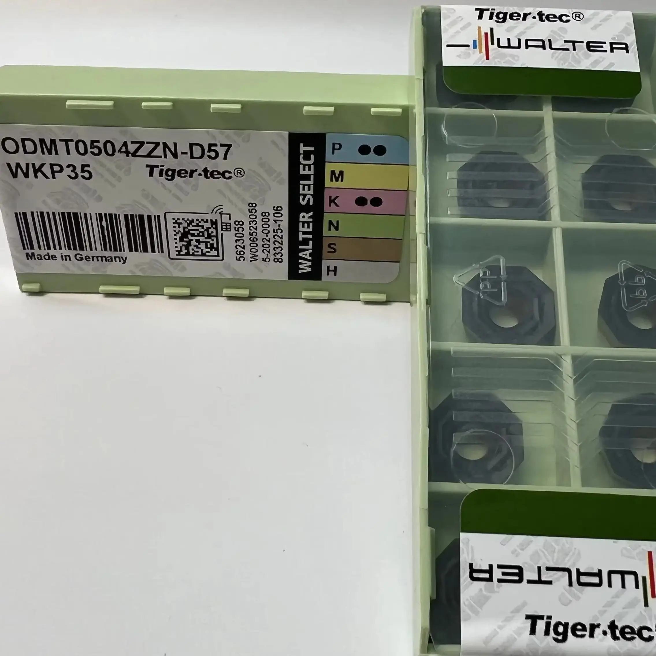 

ODMT0504ZZN-D57 WKP35 10Pcs Alloy blade