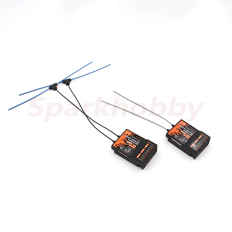 BETAFPV SuperP 14CH PWM Diversity Receiver ELRS 2.4Ghz/915MHz with Dual Antenna Dual Reception For RC aircraft Cars Boats Drones