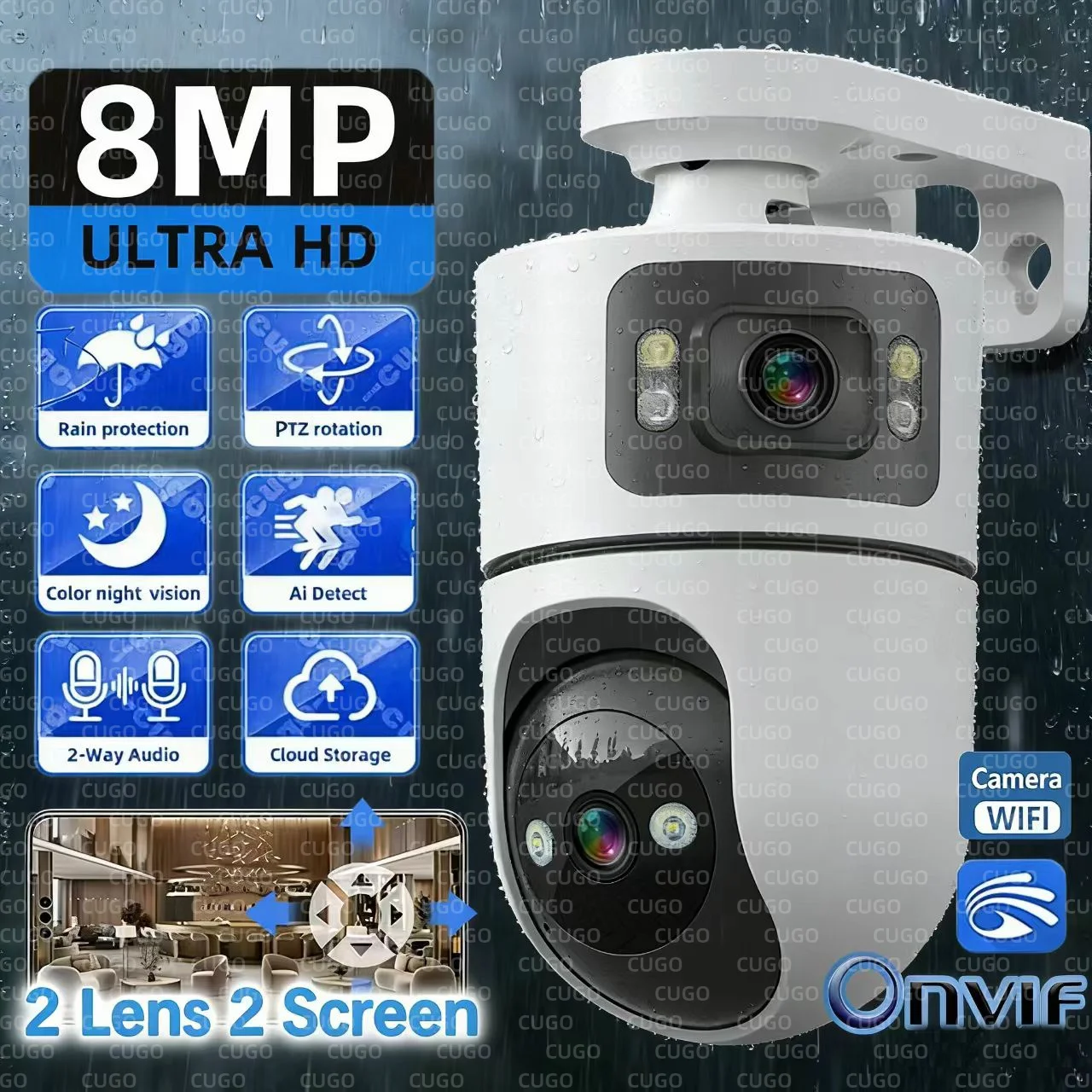 Yoosee 8MP Indoor S…
