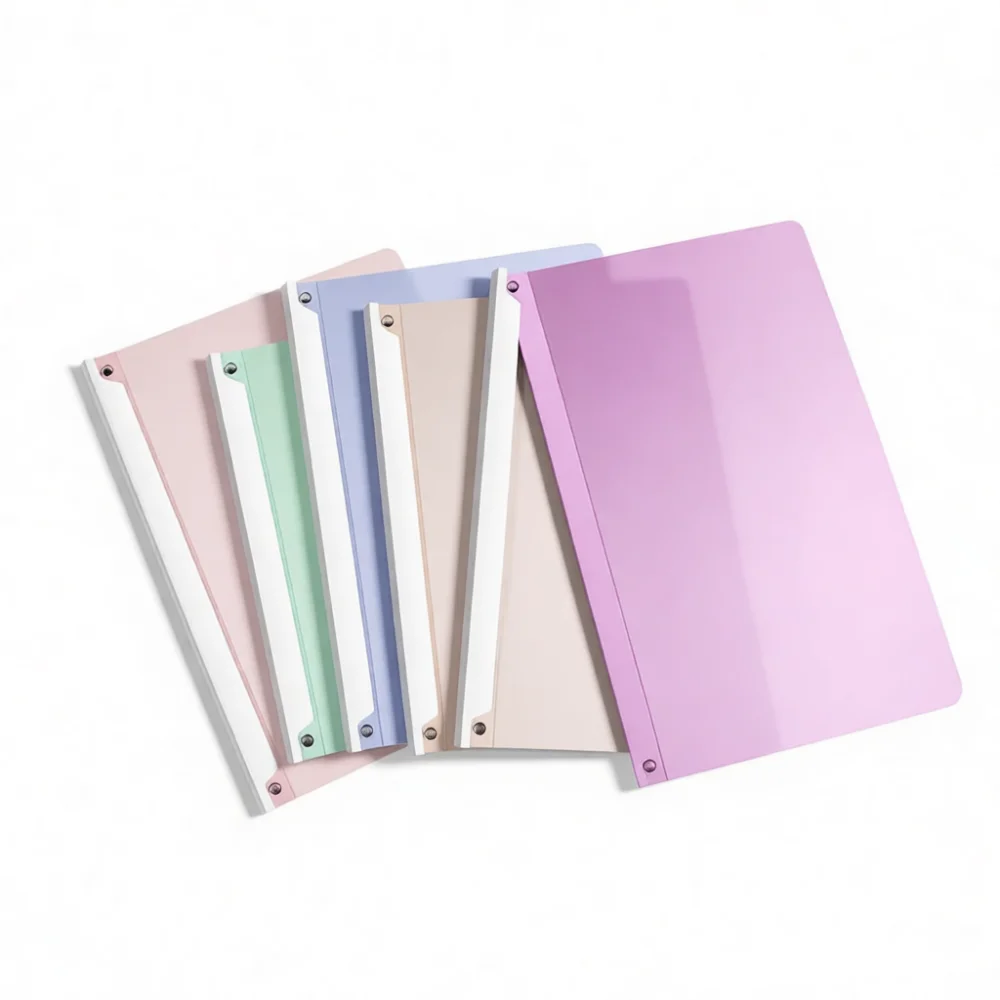 High Quality A4 Rotating Clip Folder Document Filing Organizer Portable Stationery Case For Students Office Supplies