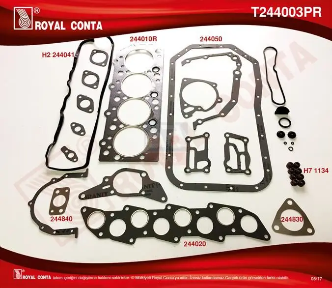 Store code: T244003PR gasket set-87 l300-pajero 2.3d