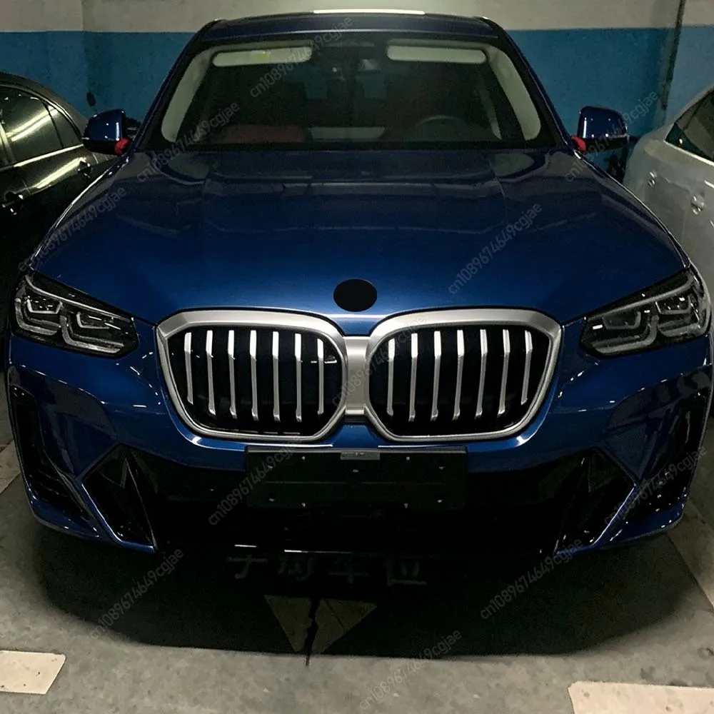 

For BMW G08 iX3 2020-2023 Accessories Car Front Kidney Racing Grill M Style Air Intake Grilles ABS Glossy Black Car Styling Trim