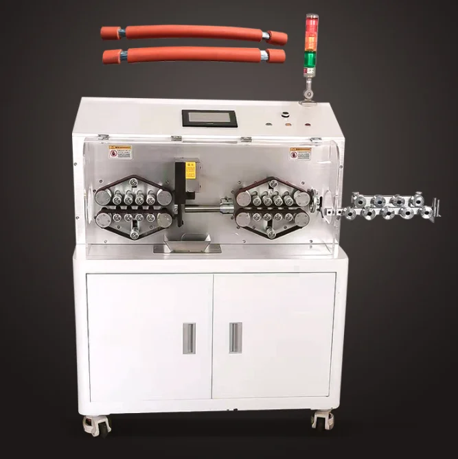 Высокоскоростной 6-180 мм2 автоматический компьютерный станок для зачистки проводов, станок для резки зарядного кабеля