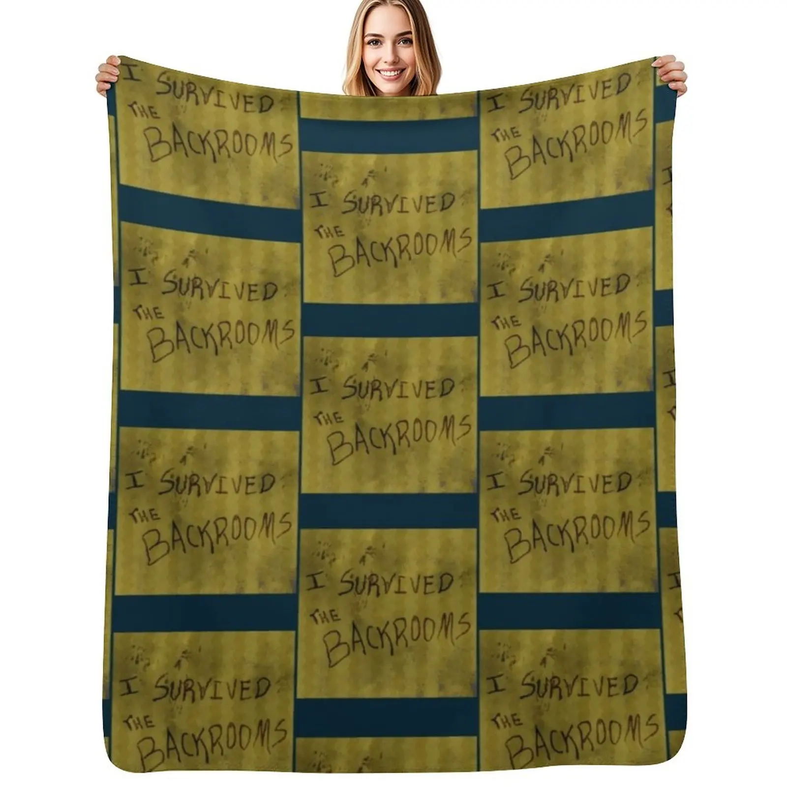 I survived the backrooms1 Throw Blanket Loose Summer for sofa Heavy blankets ands Blankets For Baby Blankets