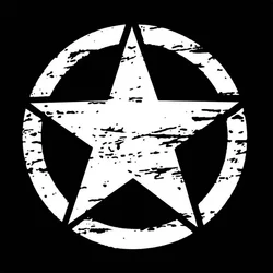 Autocollants graphiques tout-terrain de l'armée Star Hood, 15cm, pour Jeep Wrangler Automobiles mignons, autocollants sur les produits de voiture, accessoires autocollants en PVC