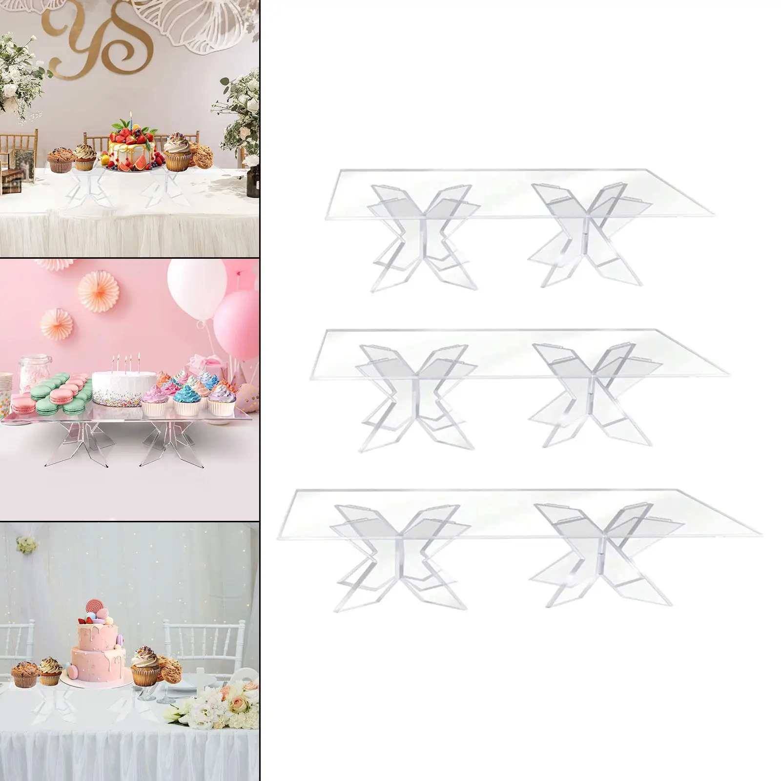 

Подставка для кексов, держатель для пончиков, прозрачная подставка для пончиков, акриловая подставка для детского душа, праздника, свадьбы, дня рождения, праздника