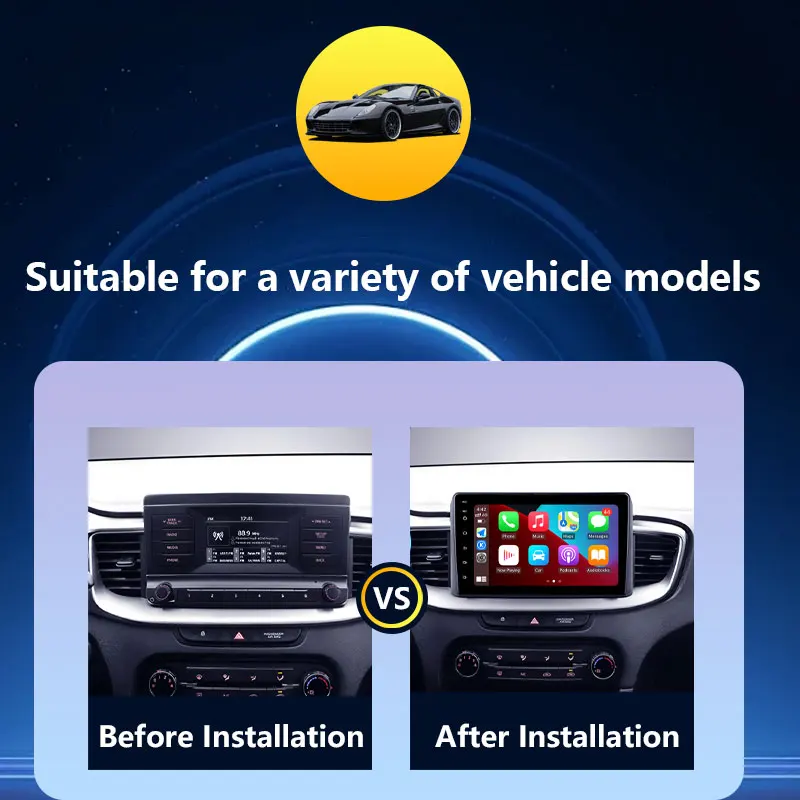 راديو السيارة فيديو الوسائط المتعددة مشغل الصوت لكيا Ceed 3 CD 2018 - 2022 DSP ستيريو GPS نافي اللاسلكية CarPlay بلوتوث 4G No 2 din #2