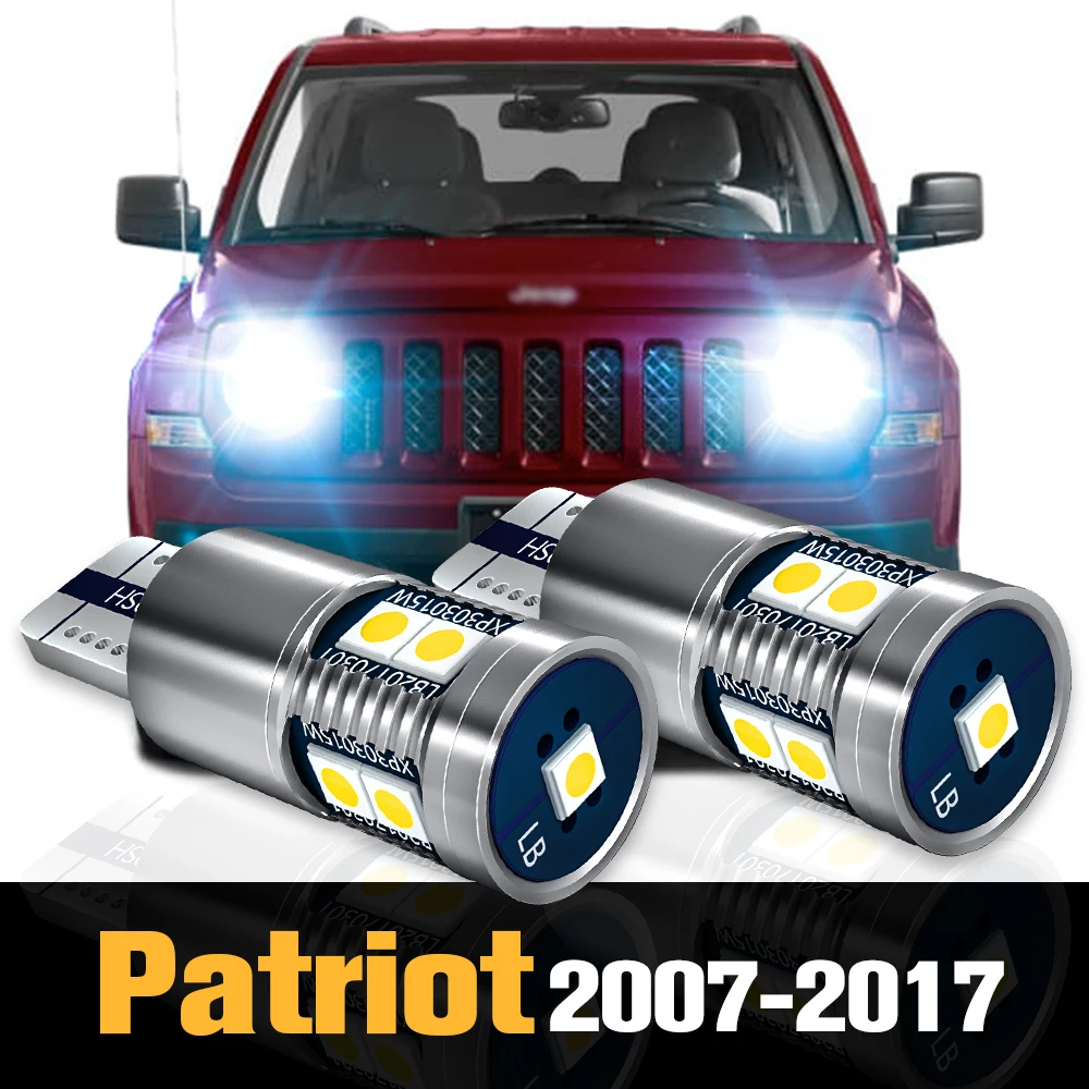 

2pcs Canbus LED Clearance Light Parking Lamp Accessories For Jeep Patriot MK 2007 2008 2009 2010 2011 2012 2013 2014 2015 2016