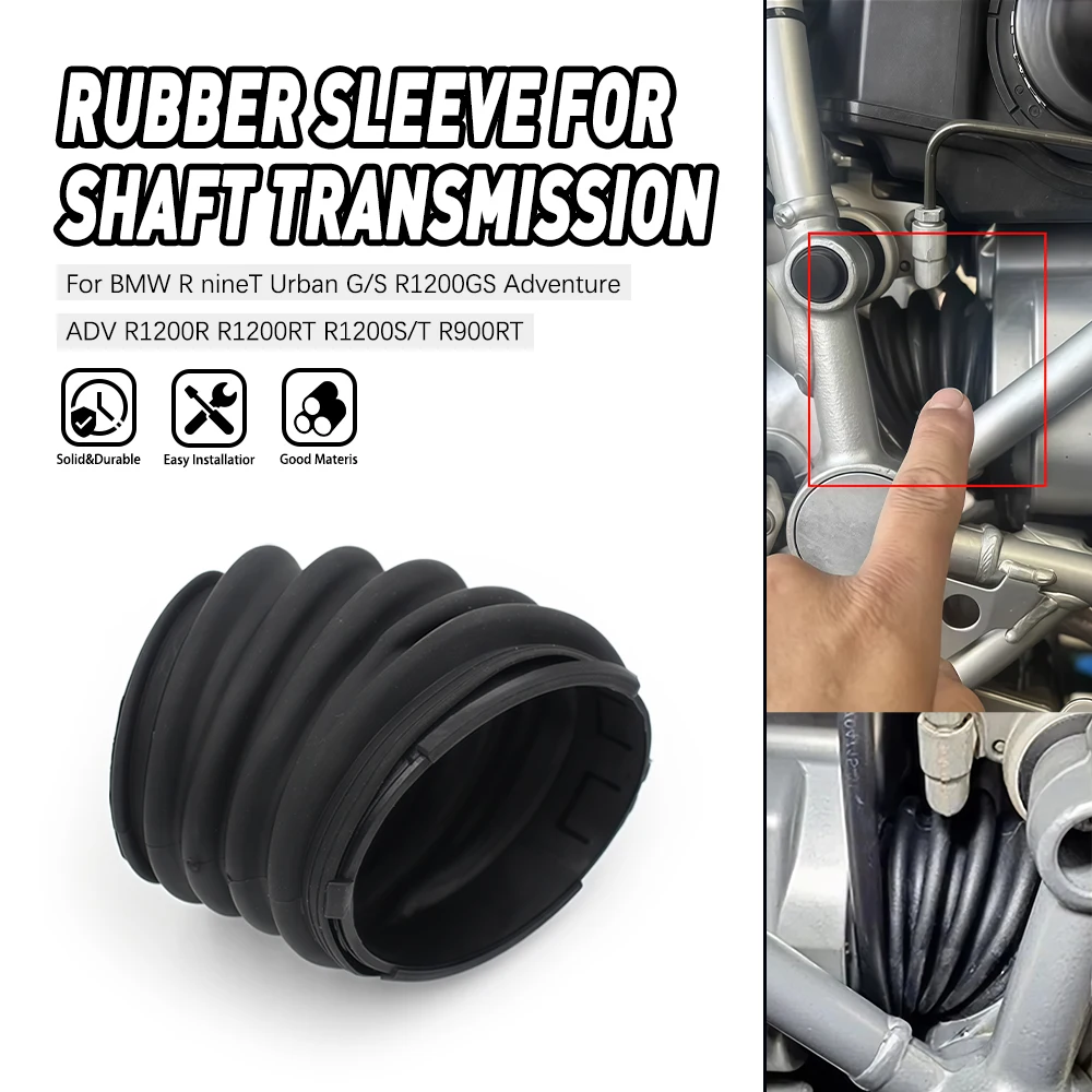 

FOR BMW R1200GS Adventure R1200R R1200RT R1200S R1200ST Motorcycle Shaft Transmission Rubber Sleeve Boot