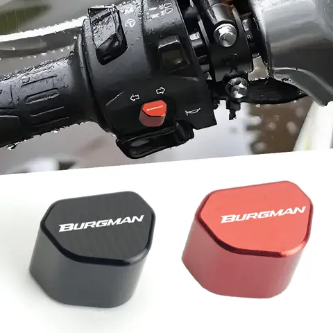 스즈키 버그만 650 400 125 200 250 AN650 AN400 AN125 AN200 CNC 알루미늄 오토바이 버튼 방향지시등 스위치 키 캡