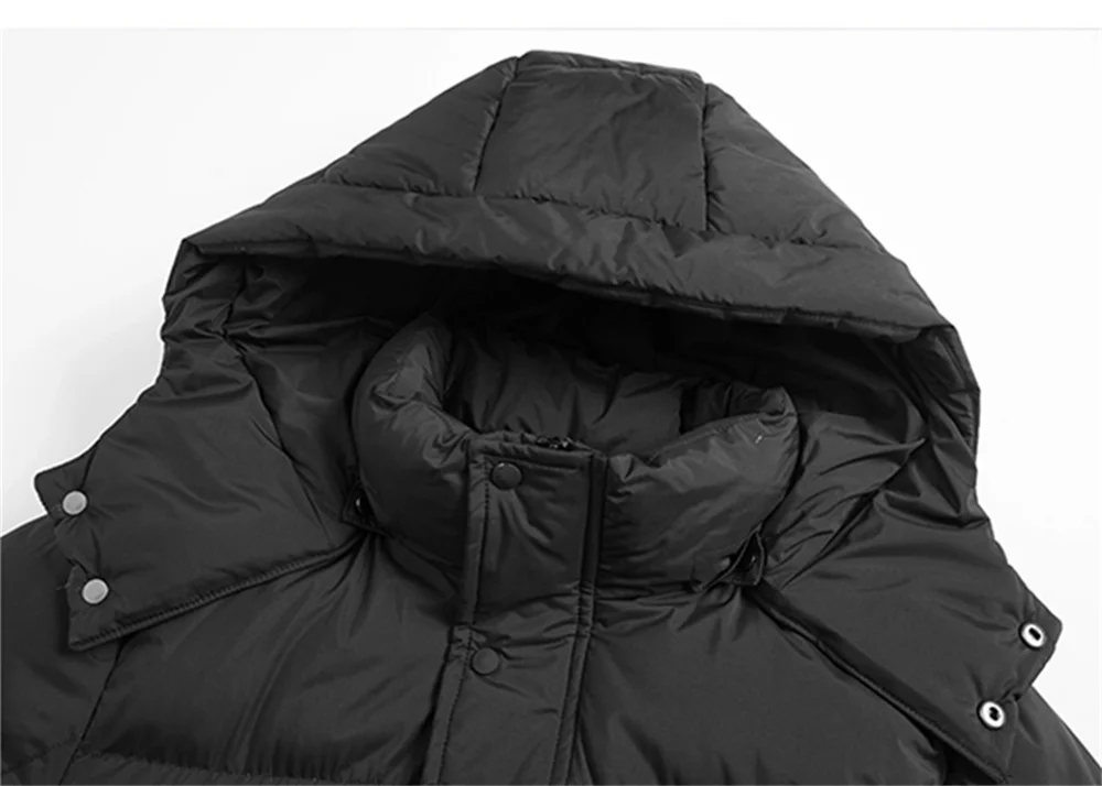 2025 جديد انفصال مقنعين سترات الرجال فضفاضة تناسب سترة قطن الشتاء الدفء الرجال معطف القطن العصرية المألوف الرجال ملابس خارجية