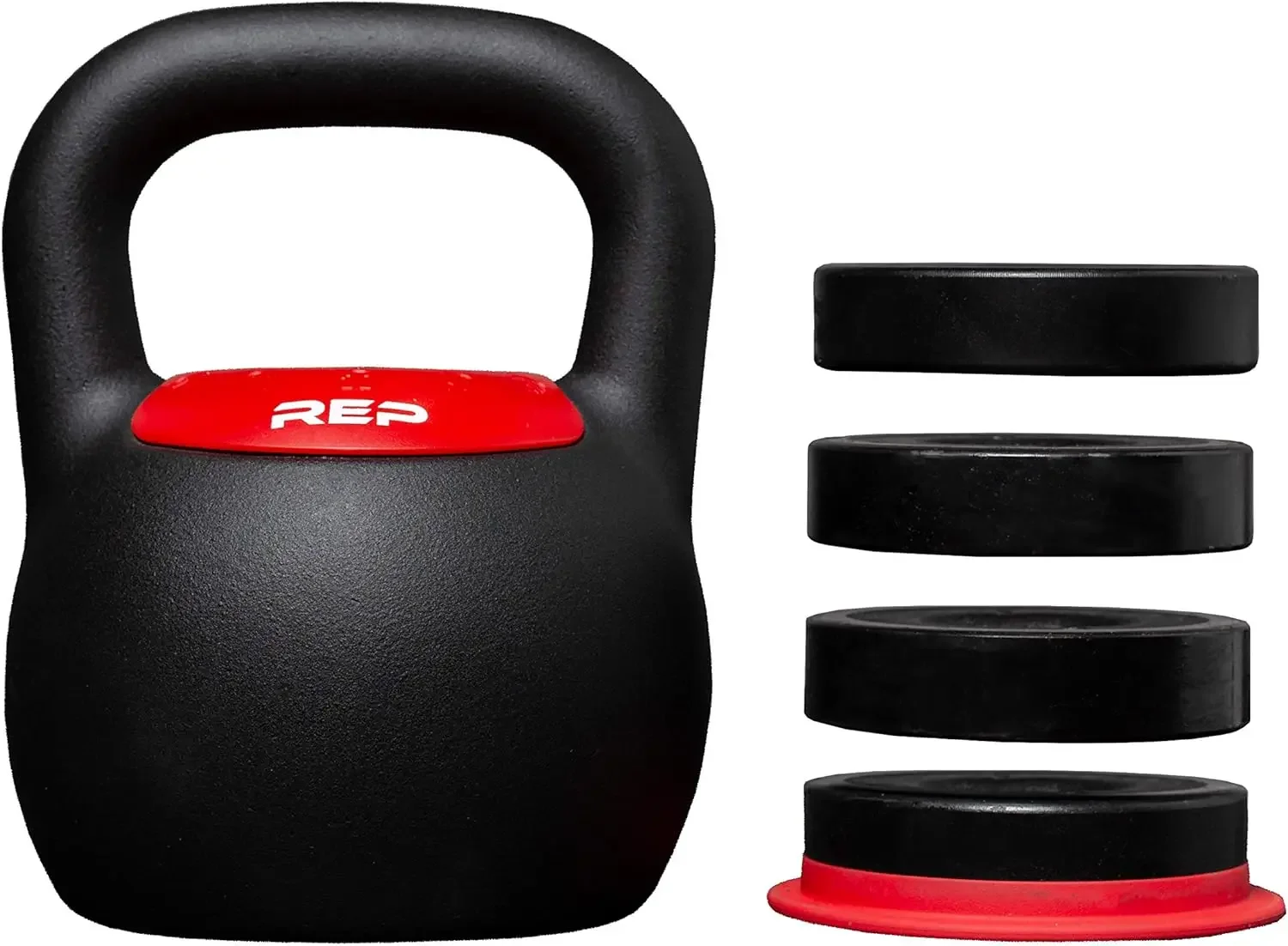 

Fitness Adjustable Kettlebell with Matte Powder Coating – Quickly Select From Multiple KG or LB Weight Options for HIIT and