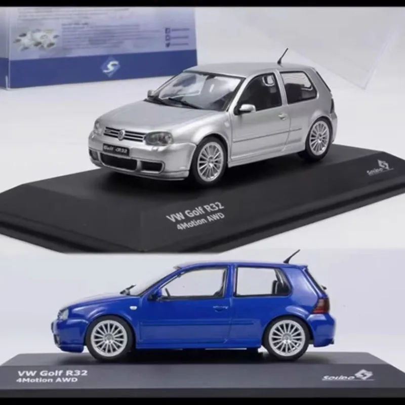 Solido 1:43 Scale VW GOLF R32 Alloy Simulation Car Model Static Decoration Collectibles Gift Toys