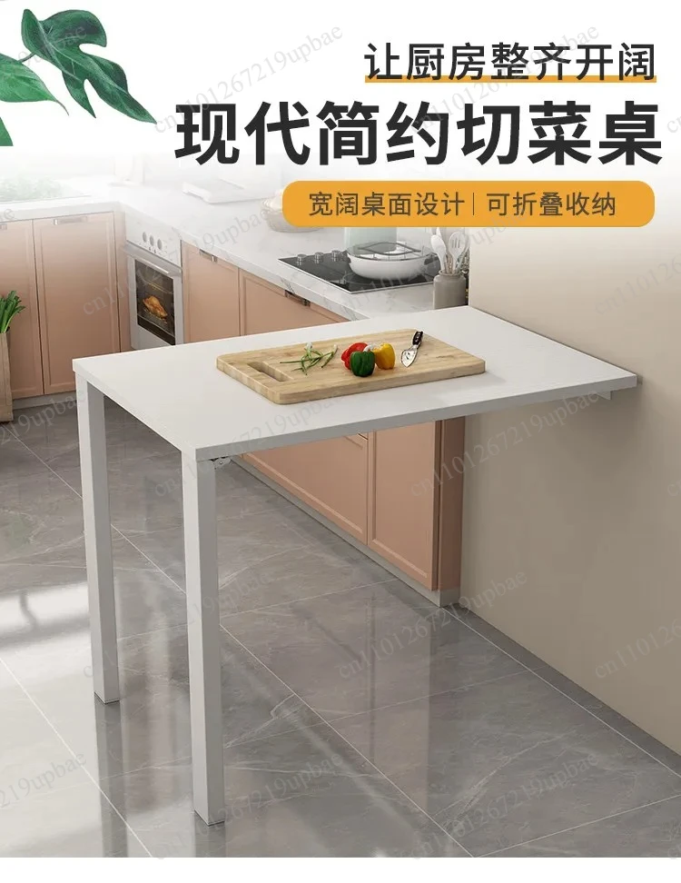 RV Wall Mounted Foldable Hidden Table Space Saving Flip Down Desk Compact Dining Study Table for Home