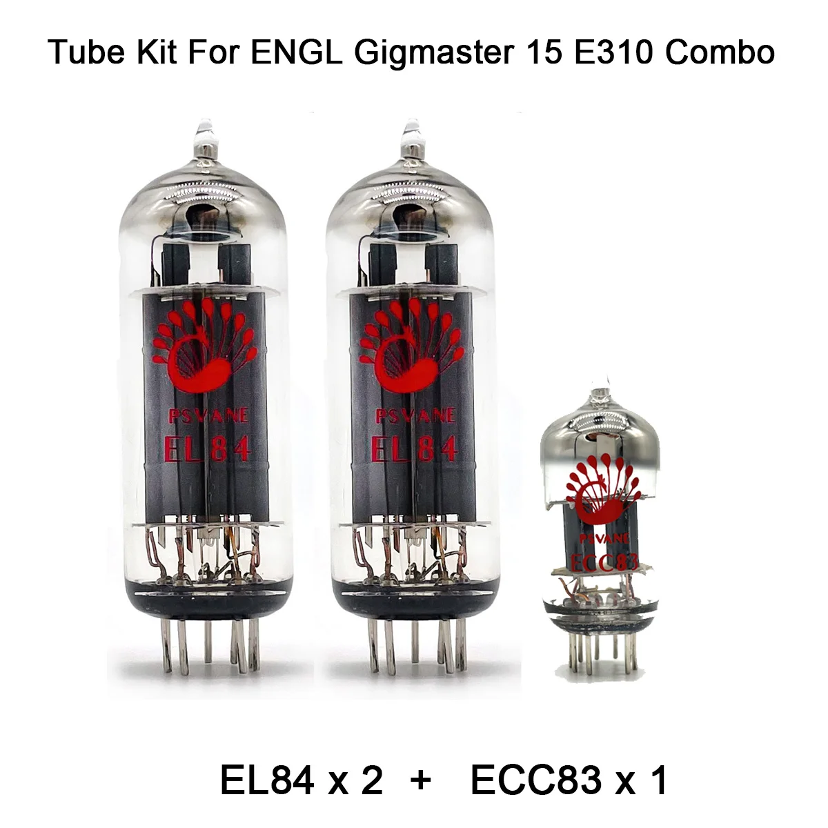 

Valve Tube Kit For ENGL Gigmaster 15 E310 Combo Amplifier Guitar Tube 2PCS EL84 1PC ECC83 Power Vacuum Tubes Guitar AMP Cabinet