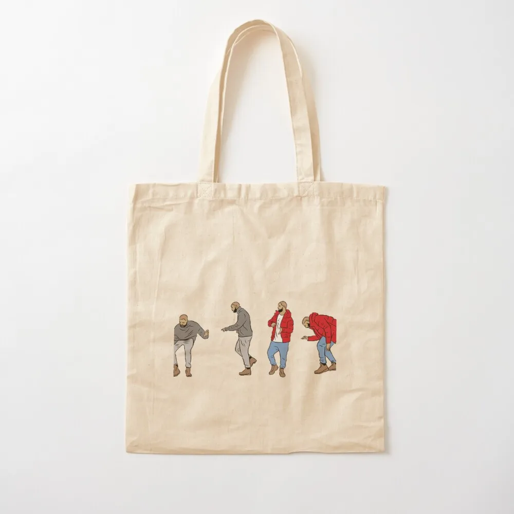 

Drake hotlinebling Tote Bag shopping bag logo tote bag canvas Big women Shopper Canvas Tote