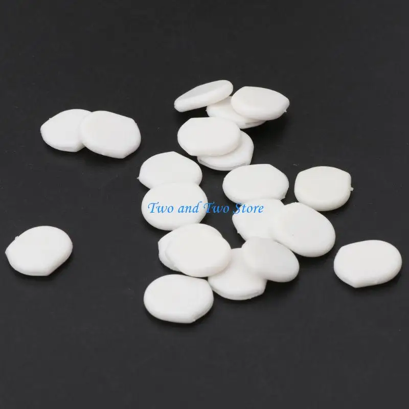 HX6F 20Pcs Earring Cushions Earring Support Pads Silicone Earring Stabilizers Craft