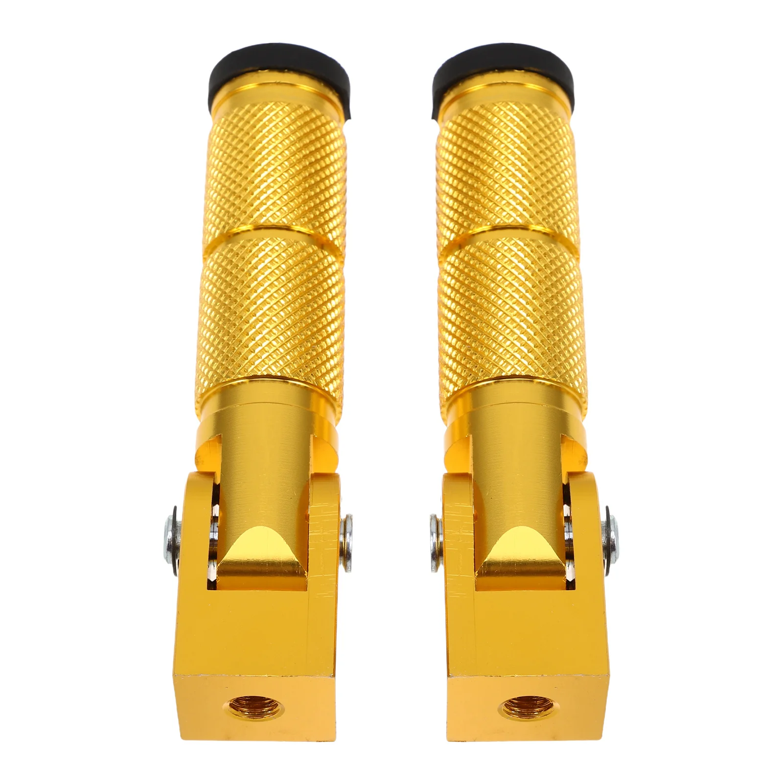 

1Pair Electric Bike Foot Pegs Folding Anti-Slip Rear Footrest Pedals Universal Motorcycle Passenger Foot Support Metal