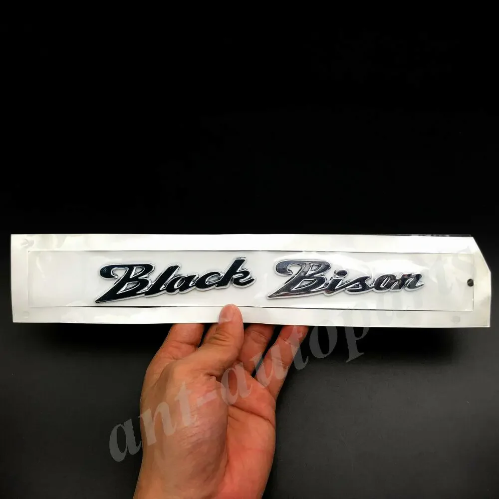 

Хромированный ABS Wald Black Bison Style Багажник Задняя эмблема Значок Наклейка Наклейка C E S G
