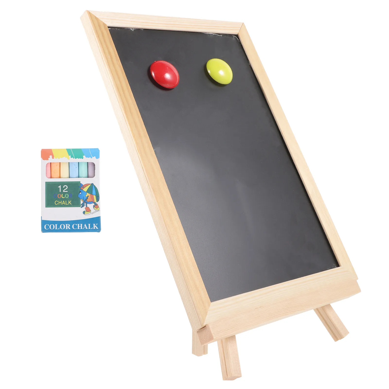 

1Set Mini Chalkboard Sign Display Board Wood Easel Reusable Message Blackboard for Wedding Party Cafe Restaurant Decor